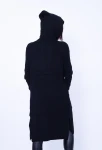Cardigan Dama QF1886-1 Negru Fashion