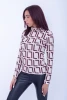 Bluza Dama 2590 Mov-Visiniu Fashion