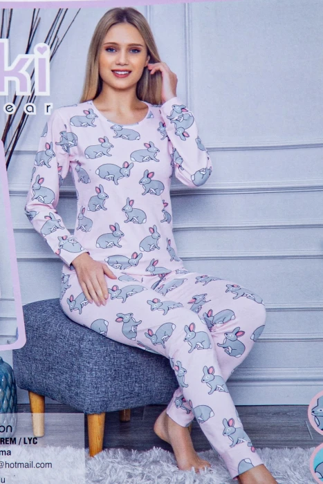 Pijama Dama 1300 Roz Fashion