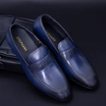 Pantofi Barbati 003-831 Blue Mei