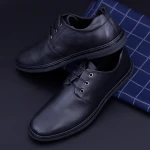 Pantofi Barbati din piele naturala KL6805 Black » MeiMei.Ro
