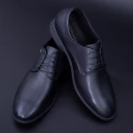 Pantofi Barbati din piele naturala K3505 Black » MeiMei.Ro