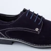 Pantofi Barbati 091 Albastru Fashion