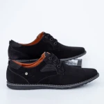Pantofi Barbati D23-8A Negru Fashion